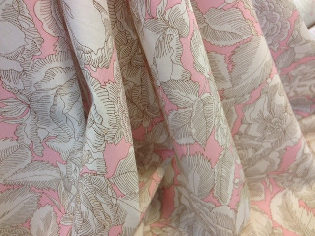 Liberty - August Rose Pink Tana Lawn - Image 3