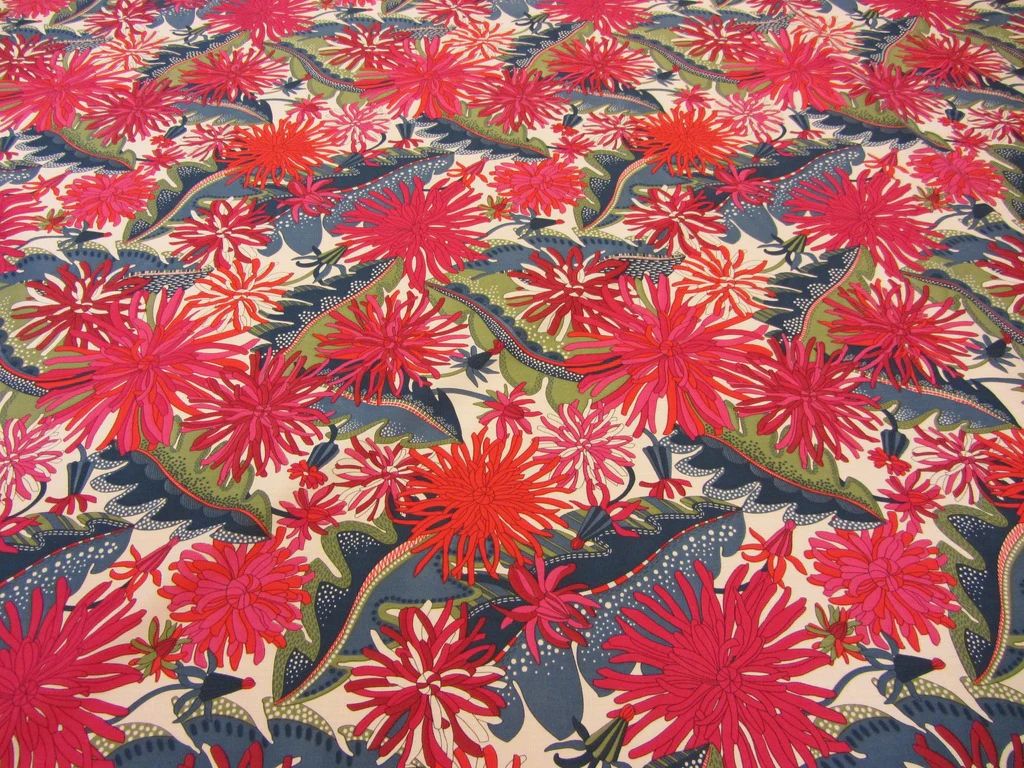 Liberty - Becci Navy/Red Tana Lawn - Image 2