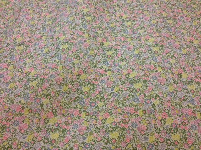 Liberty - Clarricoates Pink/Green Tana Lawn - Image 2