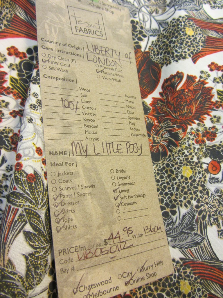 Liberty - My Little Posy Tana Lawn - Image 4