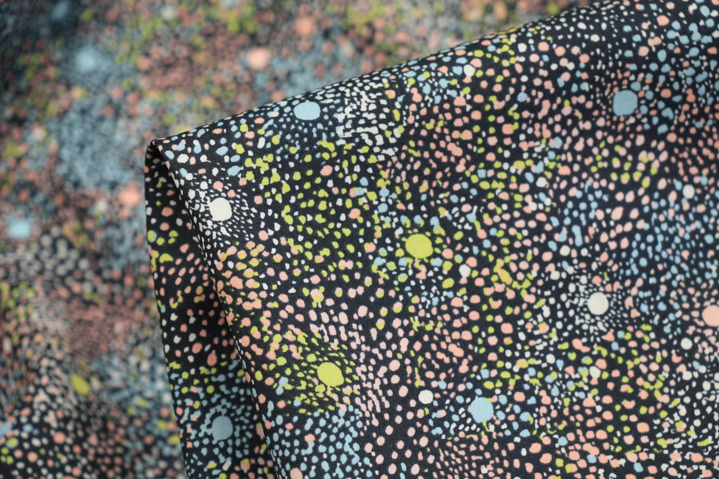 Liberty Of London - Black Polka Sky
