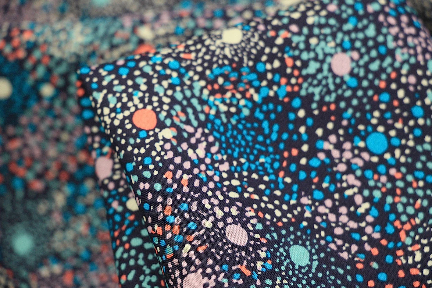 Liberty Of London - Blue Polka Sky