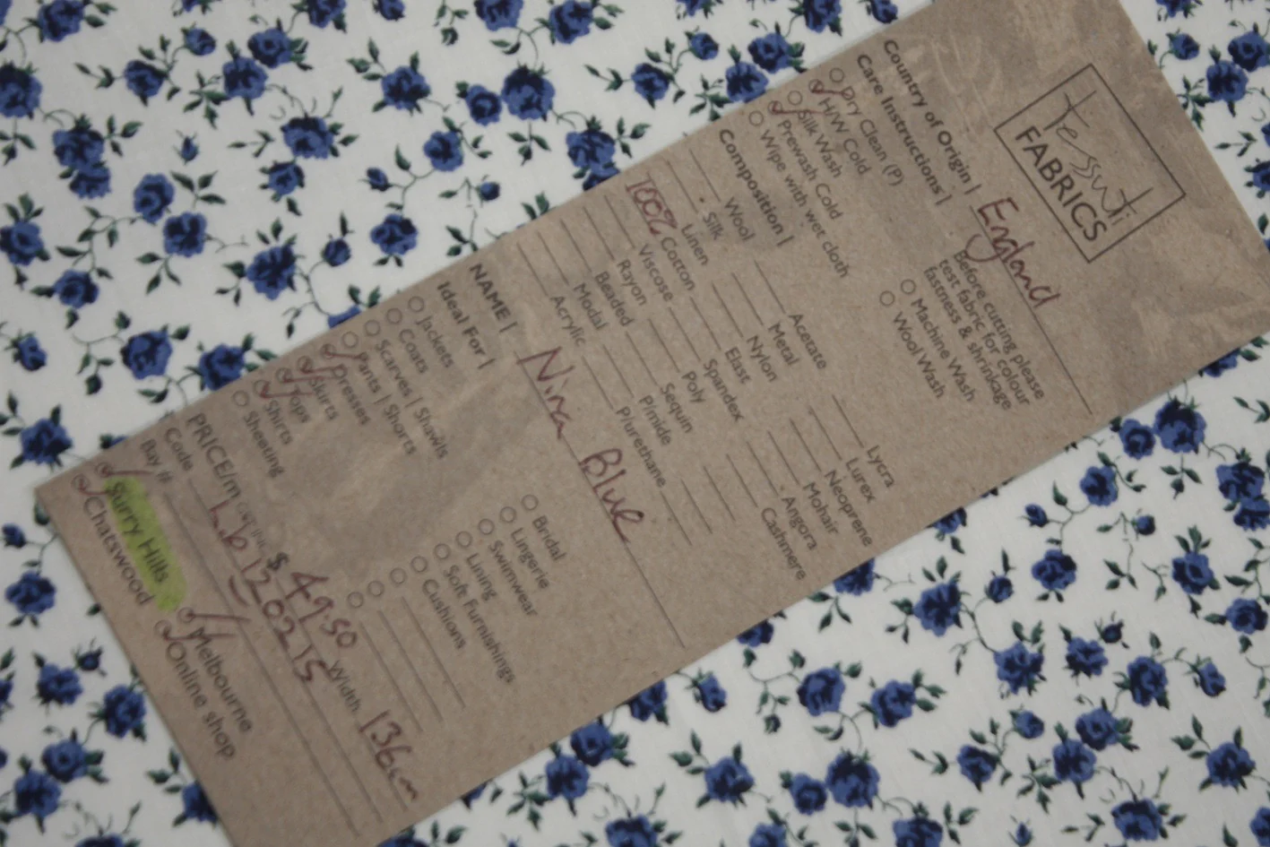 Liberty Of London - Nina Blue - Image 2