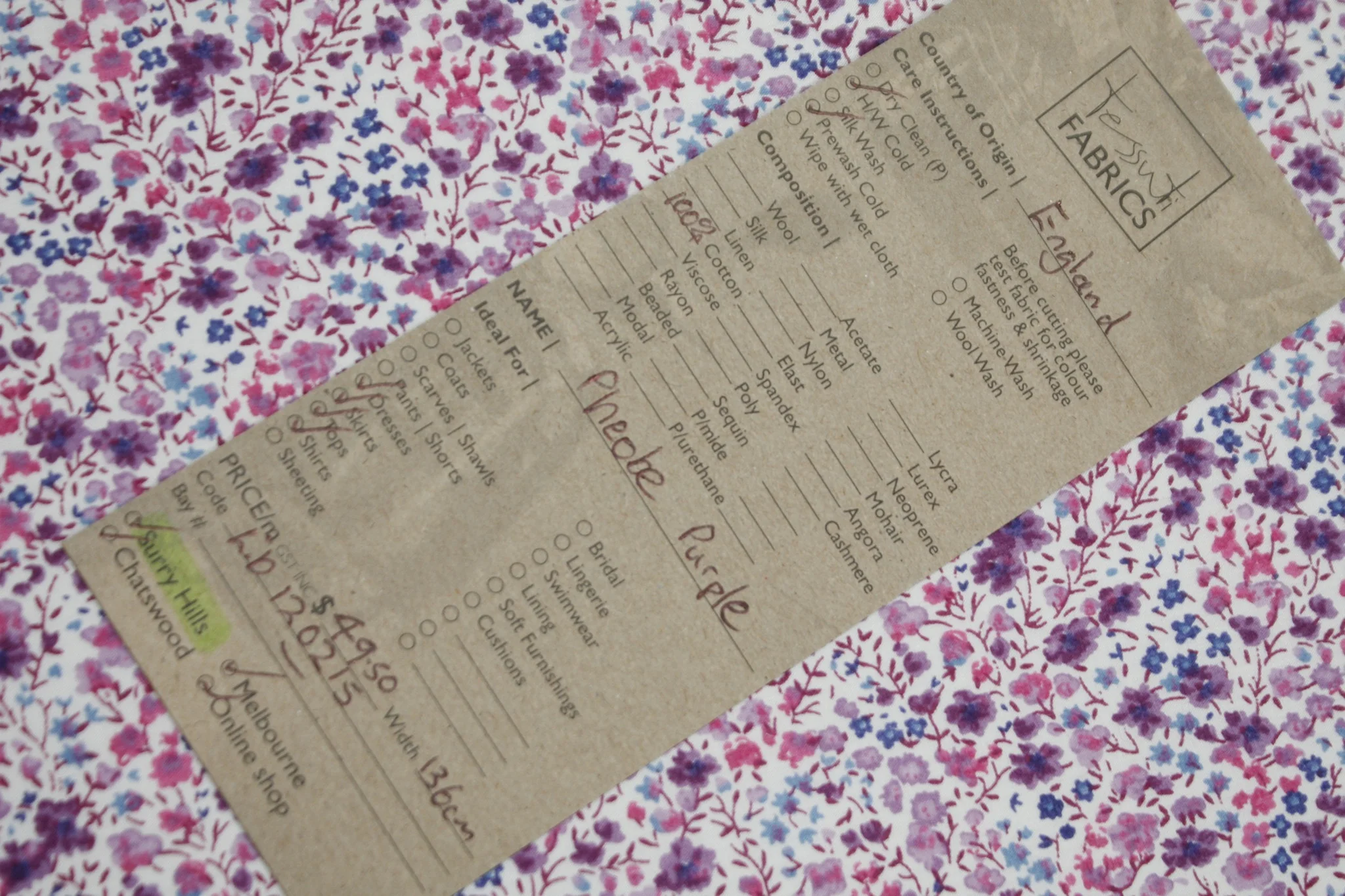 Liberty Of London - Phoebe Purple - Image 3