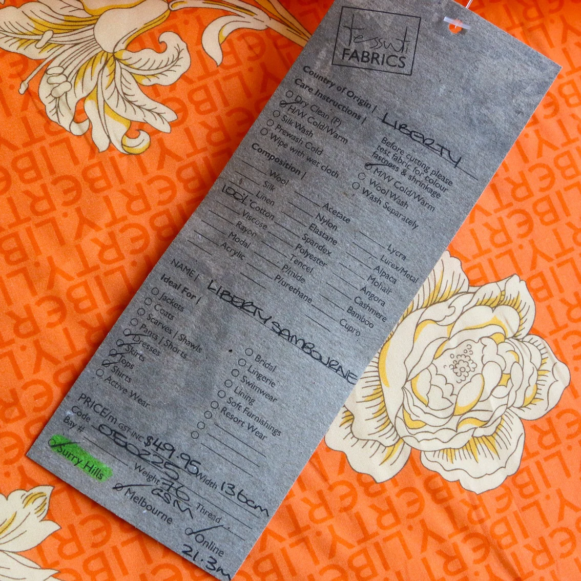 Liberty Sambourne - Liberty Tana Lawn⢠- Image 5