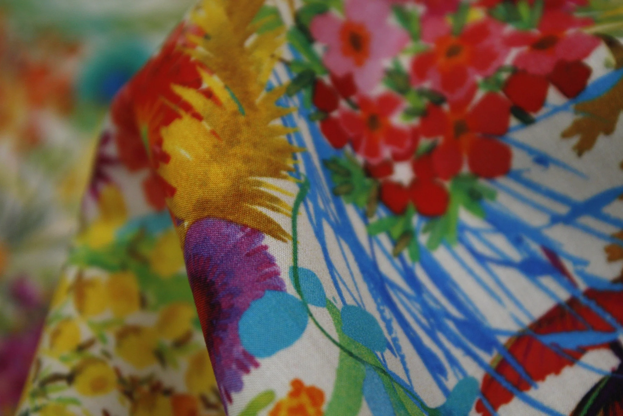 Liberty Tana Lawn - Beths Flowers Yellow