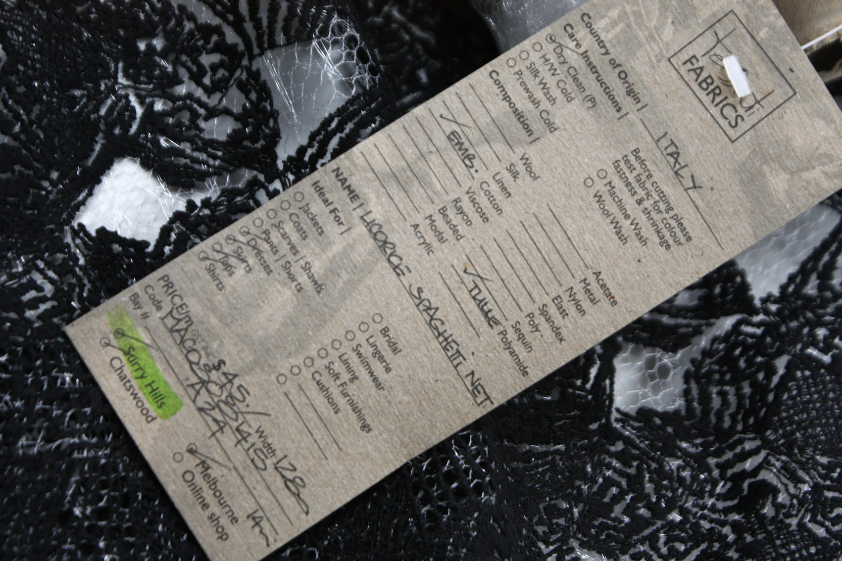 Licorice Spaghetti Net - Image 4