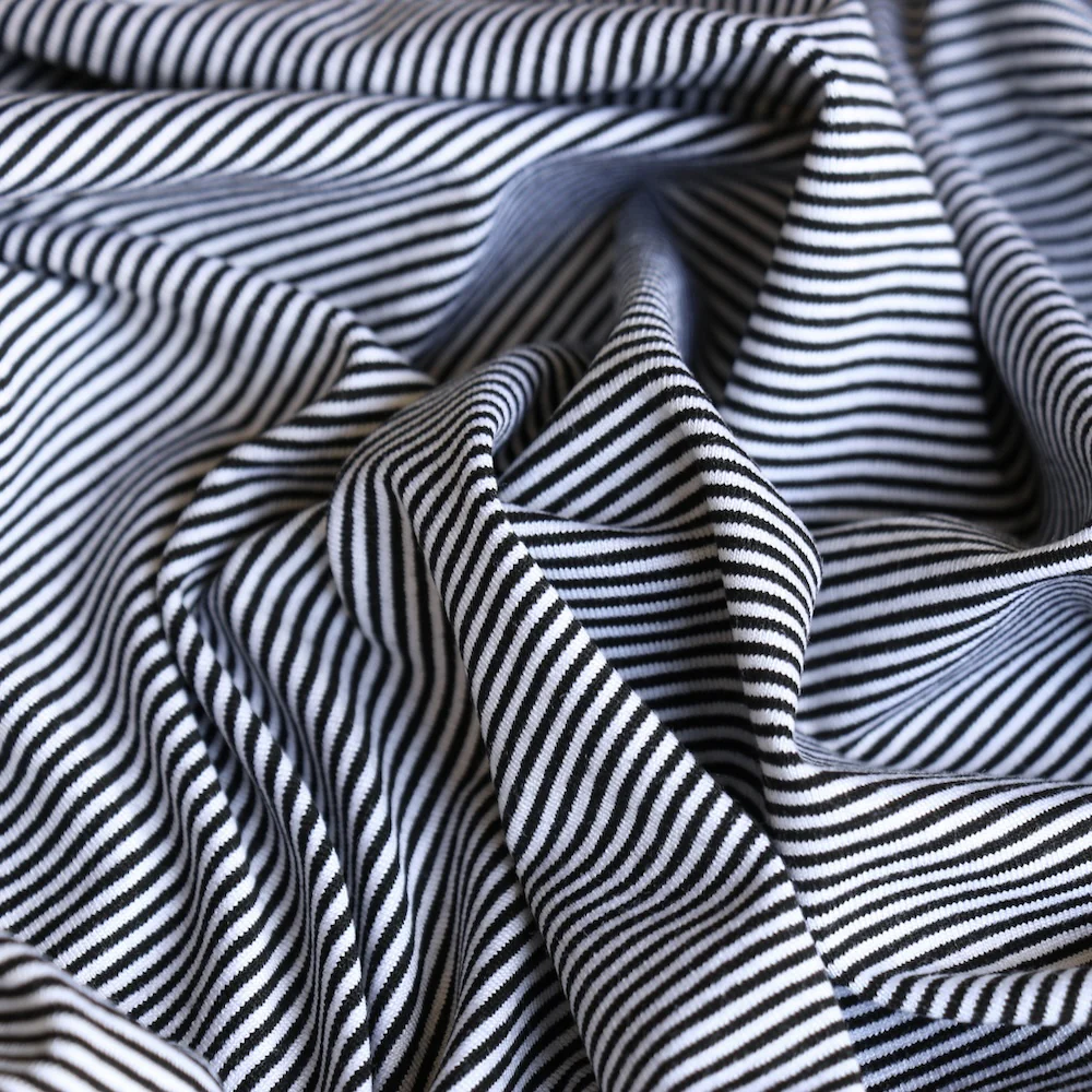 Licorice Stripe Black/White Jersey - Image 2