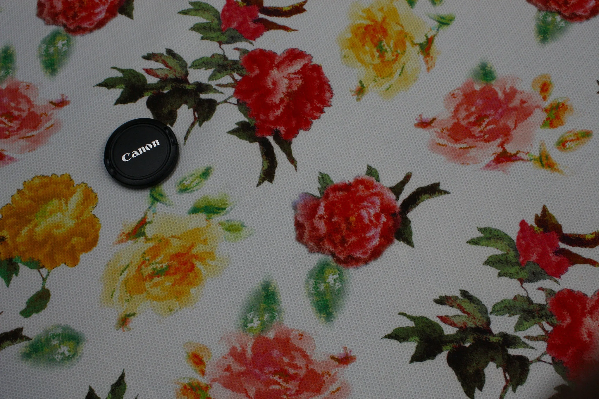 Life Is A Rose - Digitally Printed Pique
