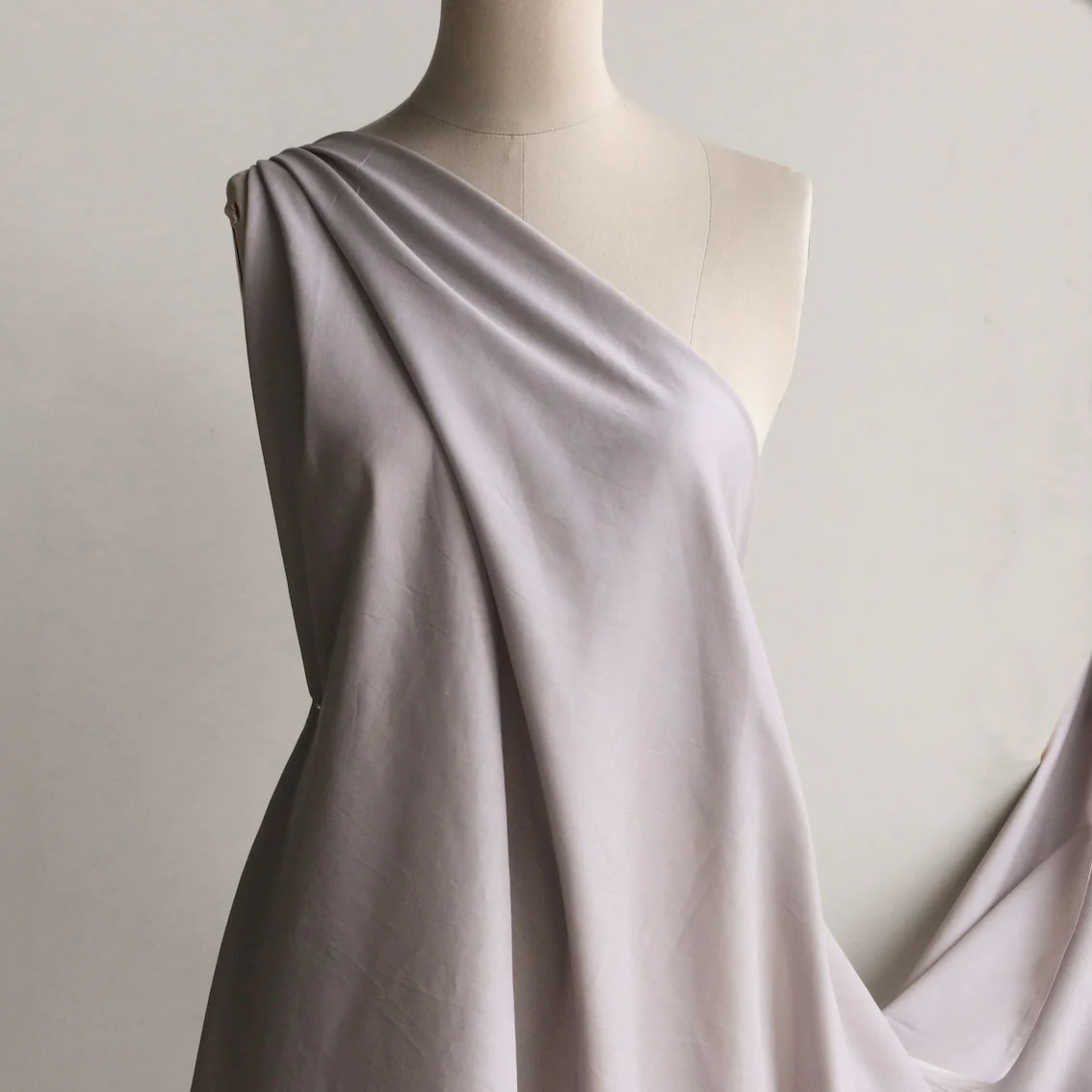 Light Grey Cotton Lawn/Voile - Image 4