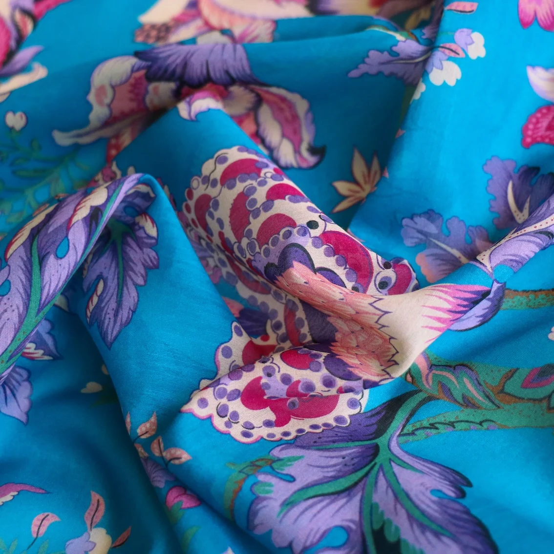 Liguria Fiori Cotton/Silk - Image 2