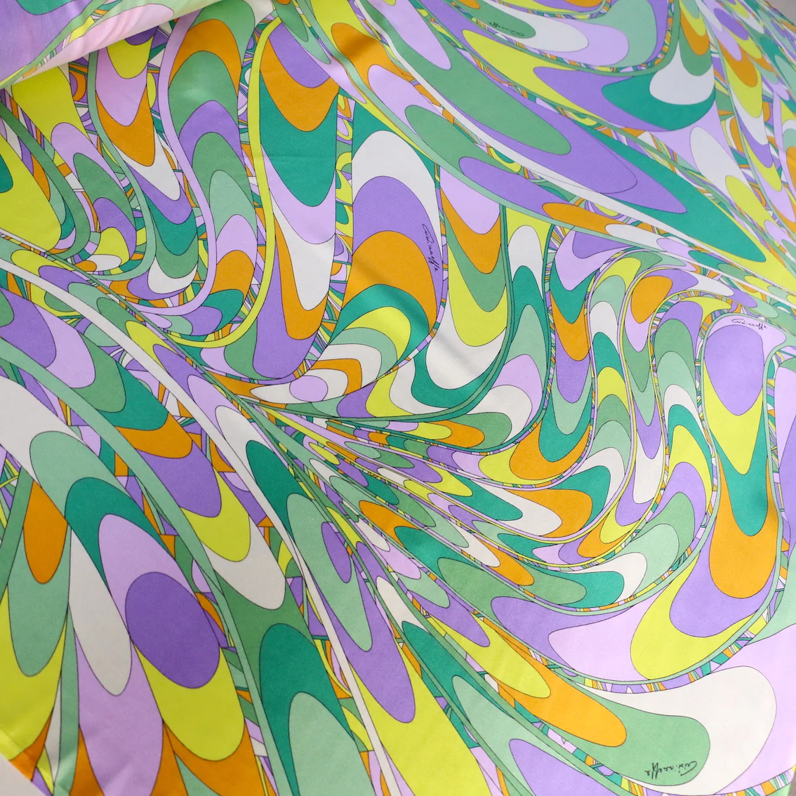 Lilac Spritz Silk Satin - Image 4