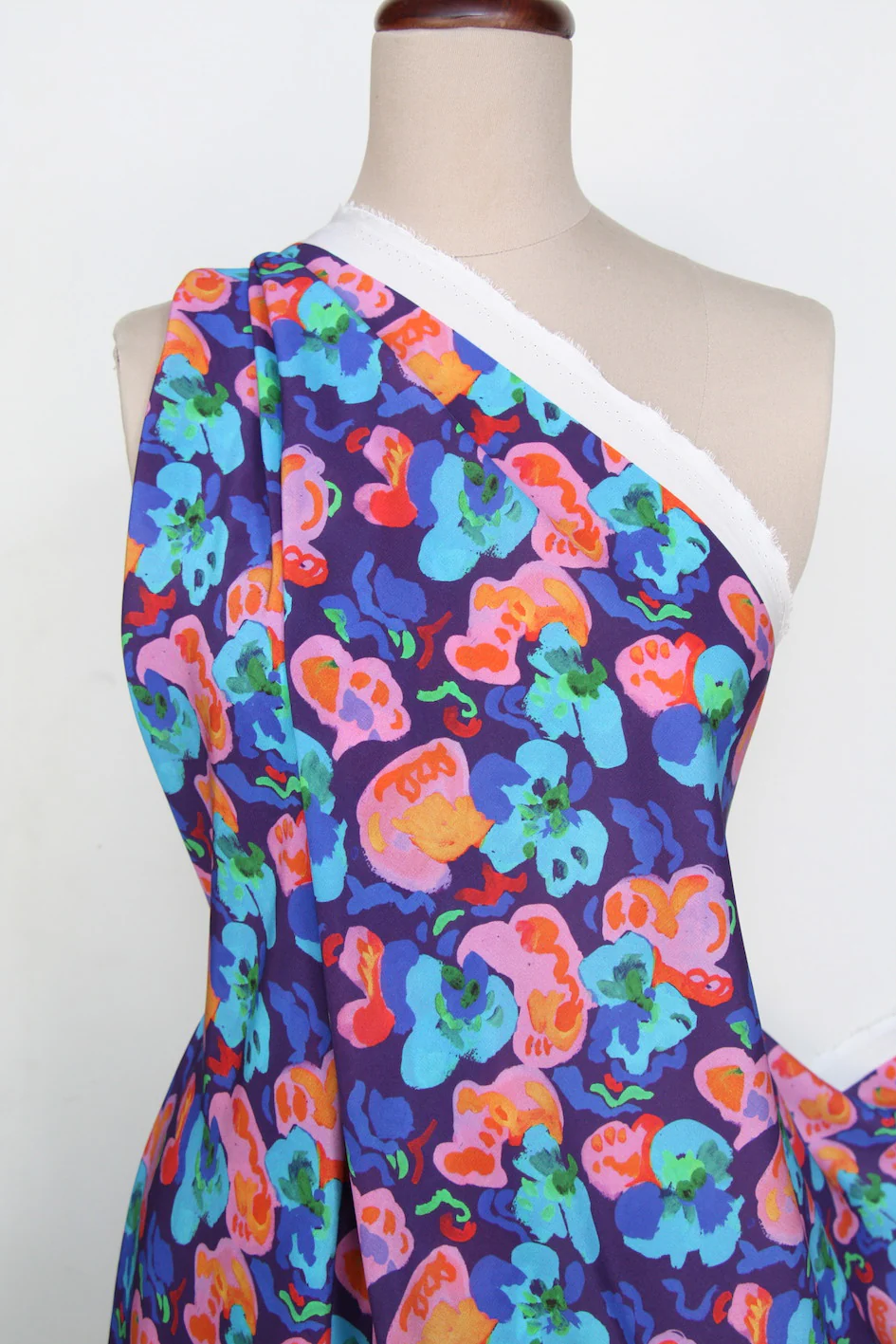 Lily Pad Crepe - Liberty Silk CDC - Image 4
