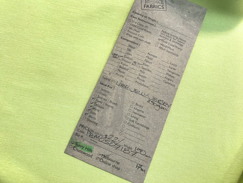 Lime Jelly Jersey - Image 4