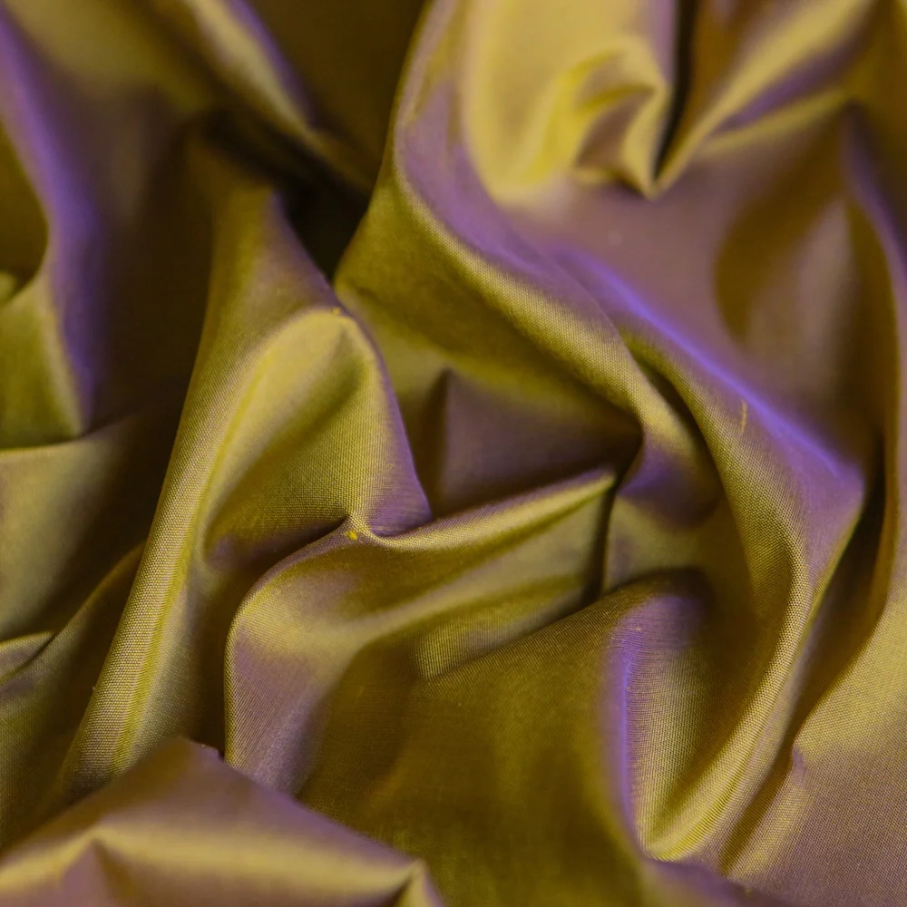 Lime Silk Dupion - Image 2