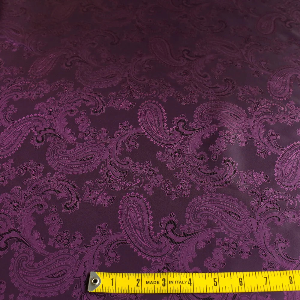 Lin Paisley Berry/Black - Fancy Lining - Image 3