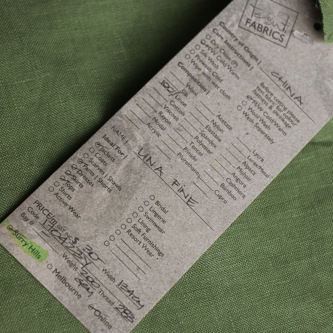 Lina Pine Linen - Image 3