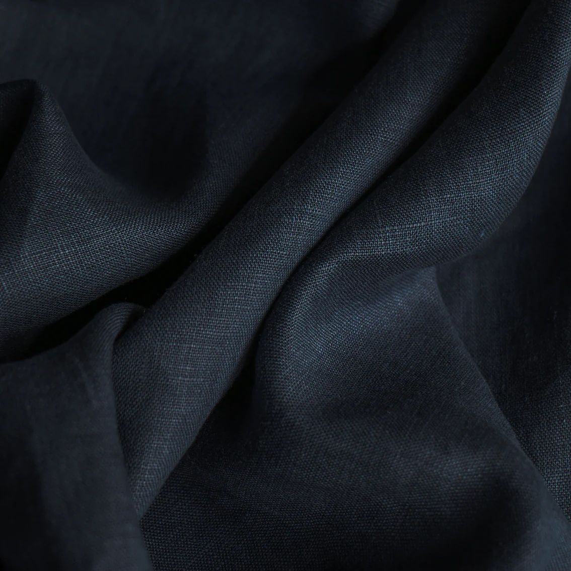 Lina Slate Navy Linen - Image 2