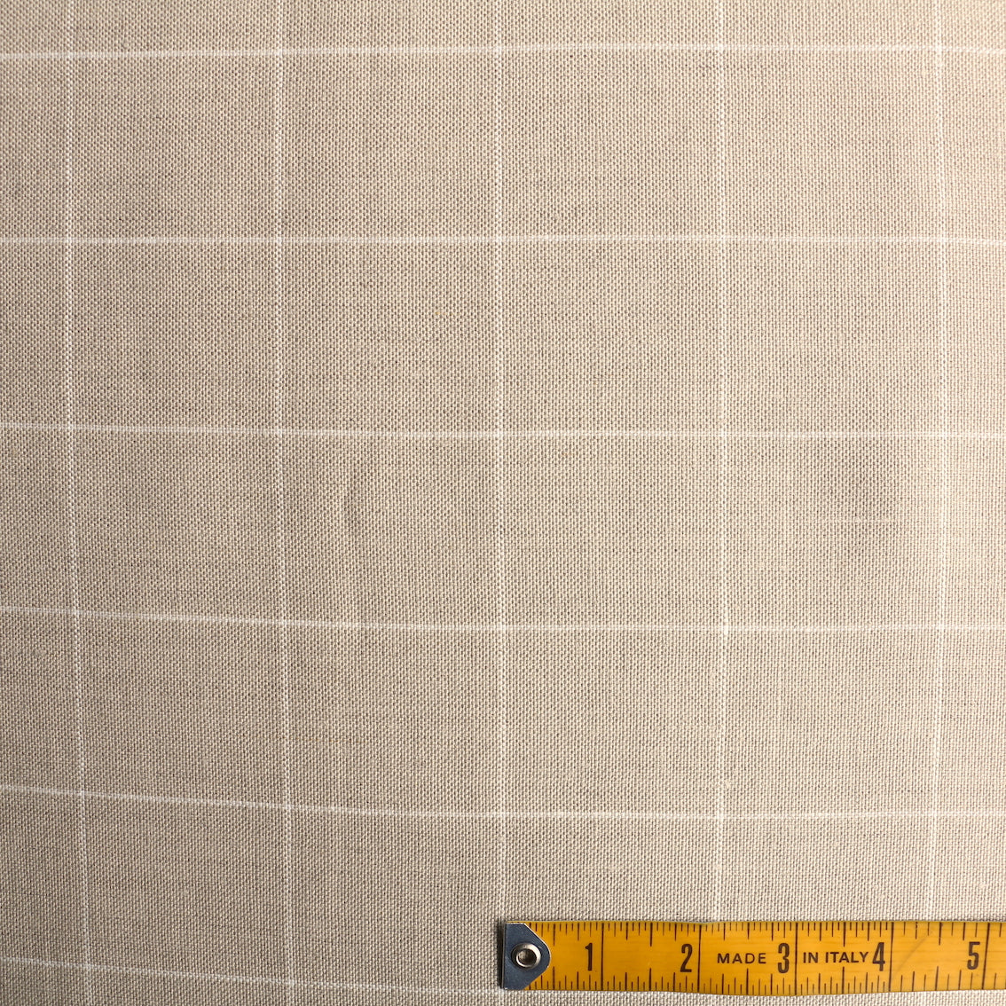Lines In The Sand Linen Check - Image 4