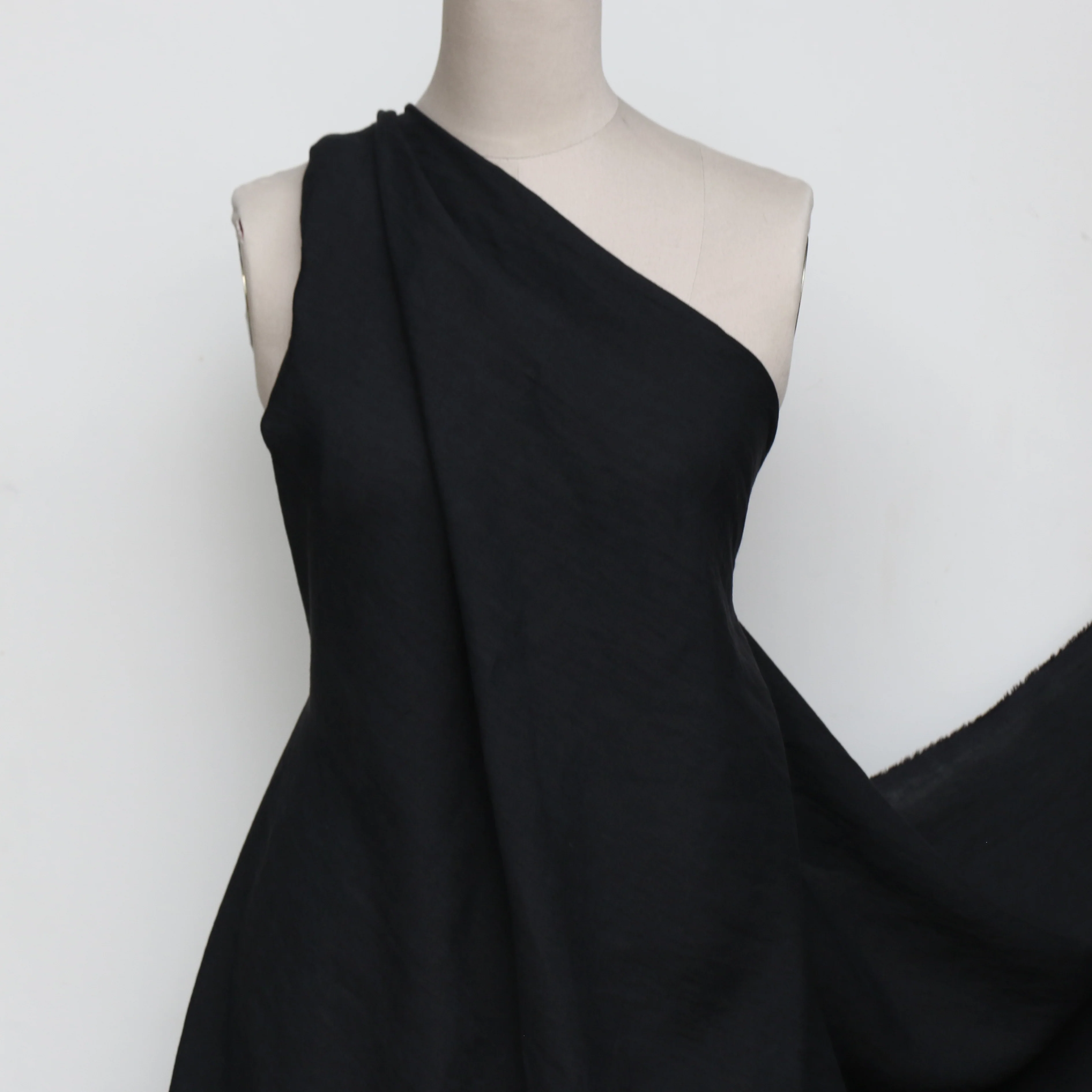 Linford Black Washed Linen - Image 5
