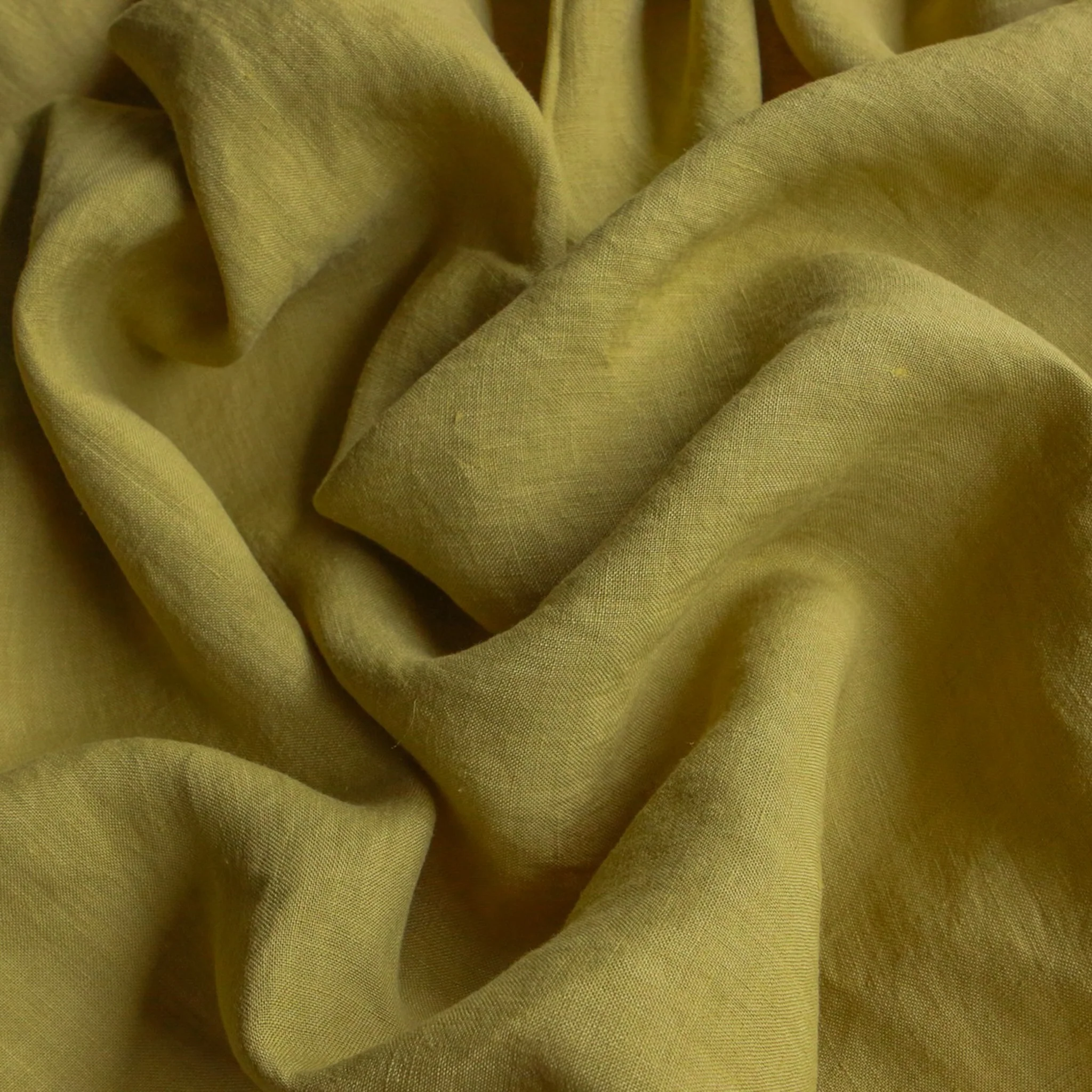 Linford Citrine Washed Linen - Image 3