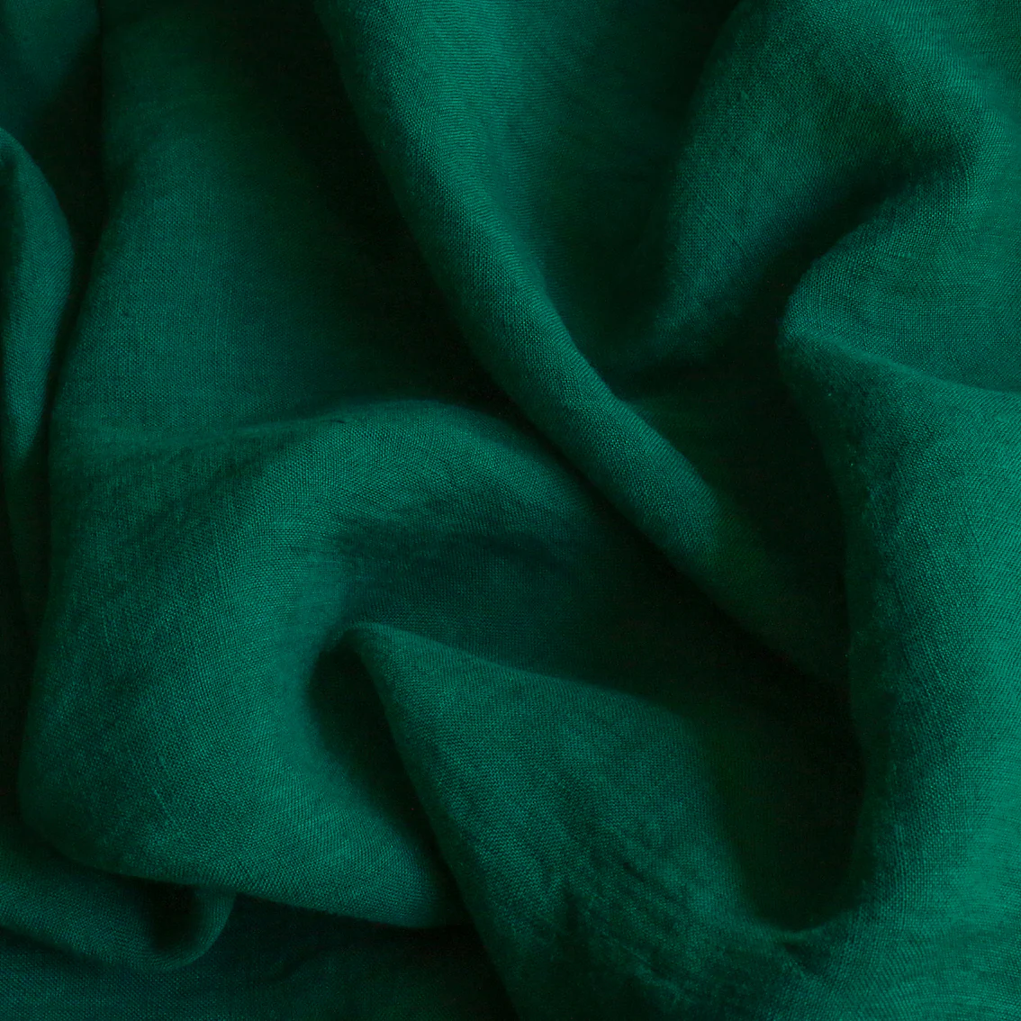 Linford Emerald Washed Linen - Image 2