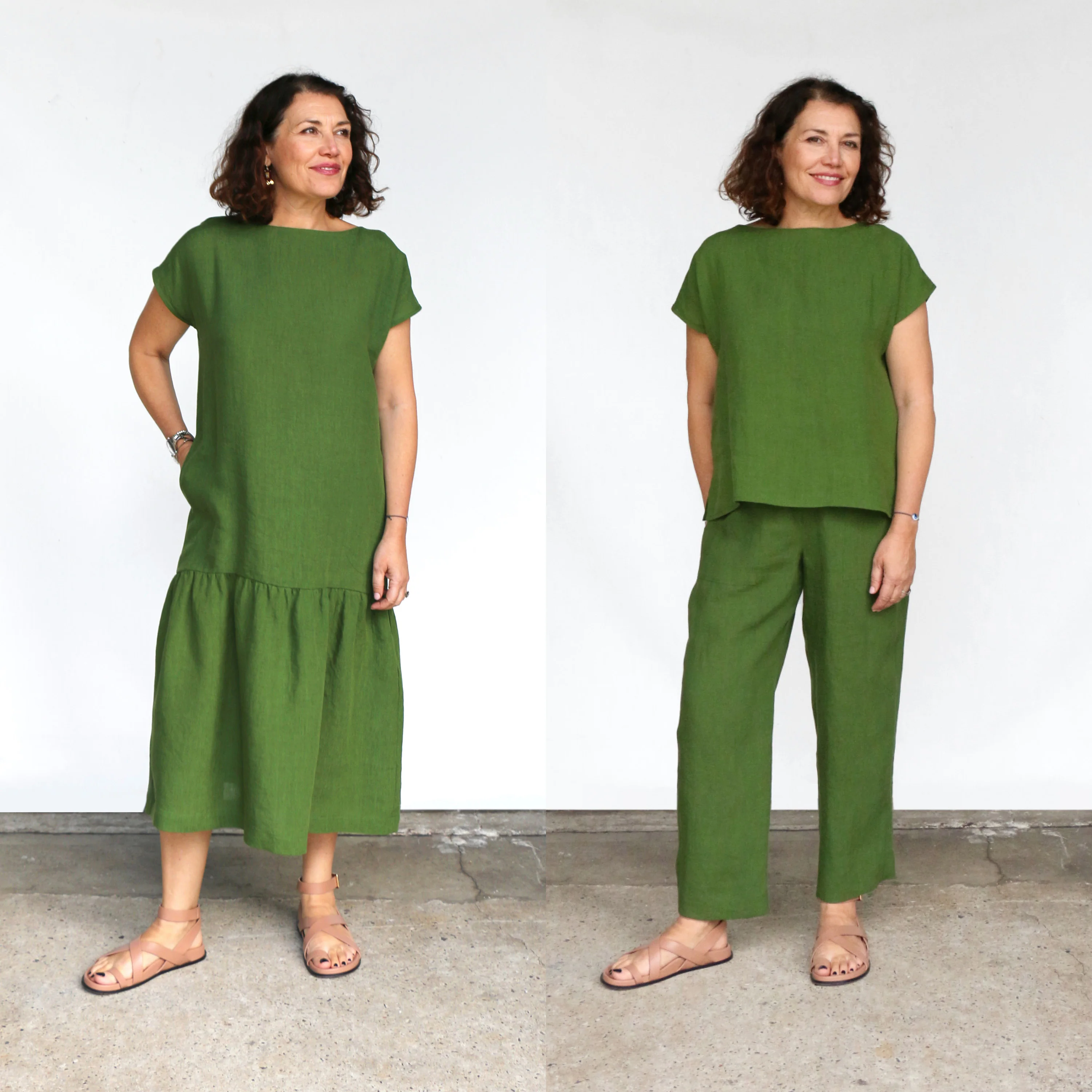 Linford Grass Washed Linen - Image 2