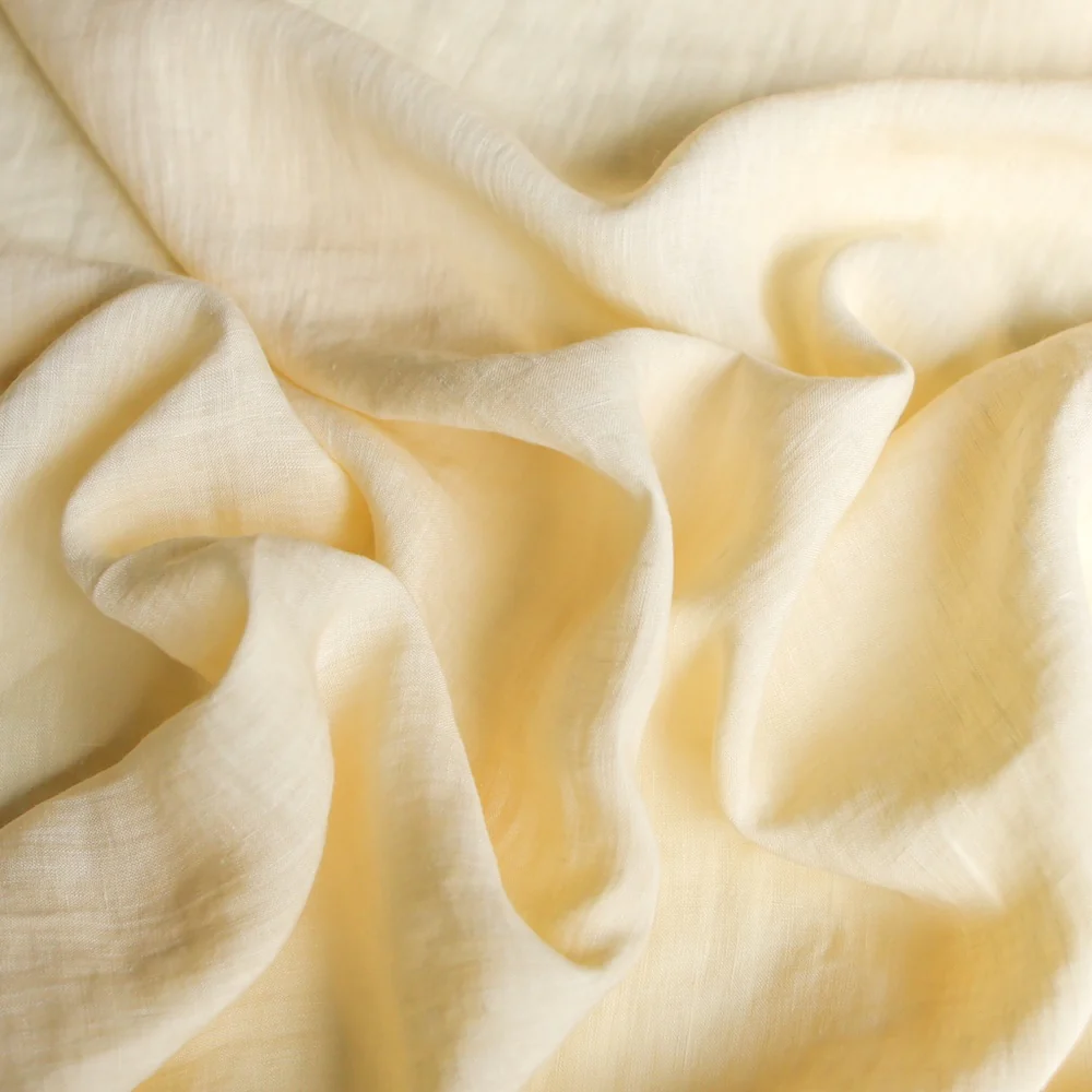 Linford Lemon Washed Linen - Image 2