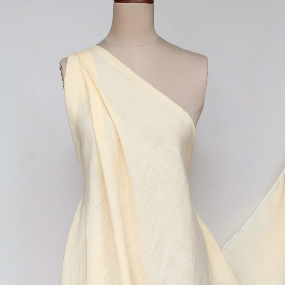 Linford Lemon Washed Linen - Image 4