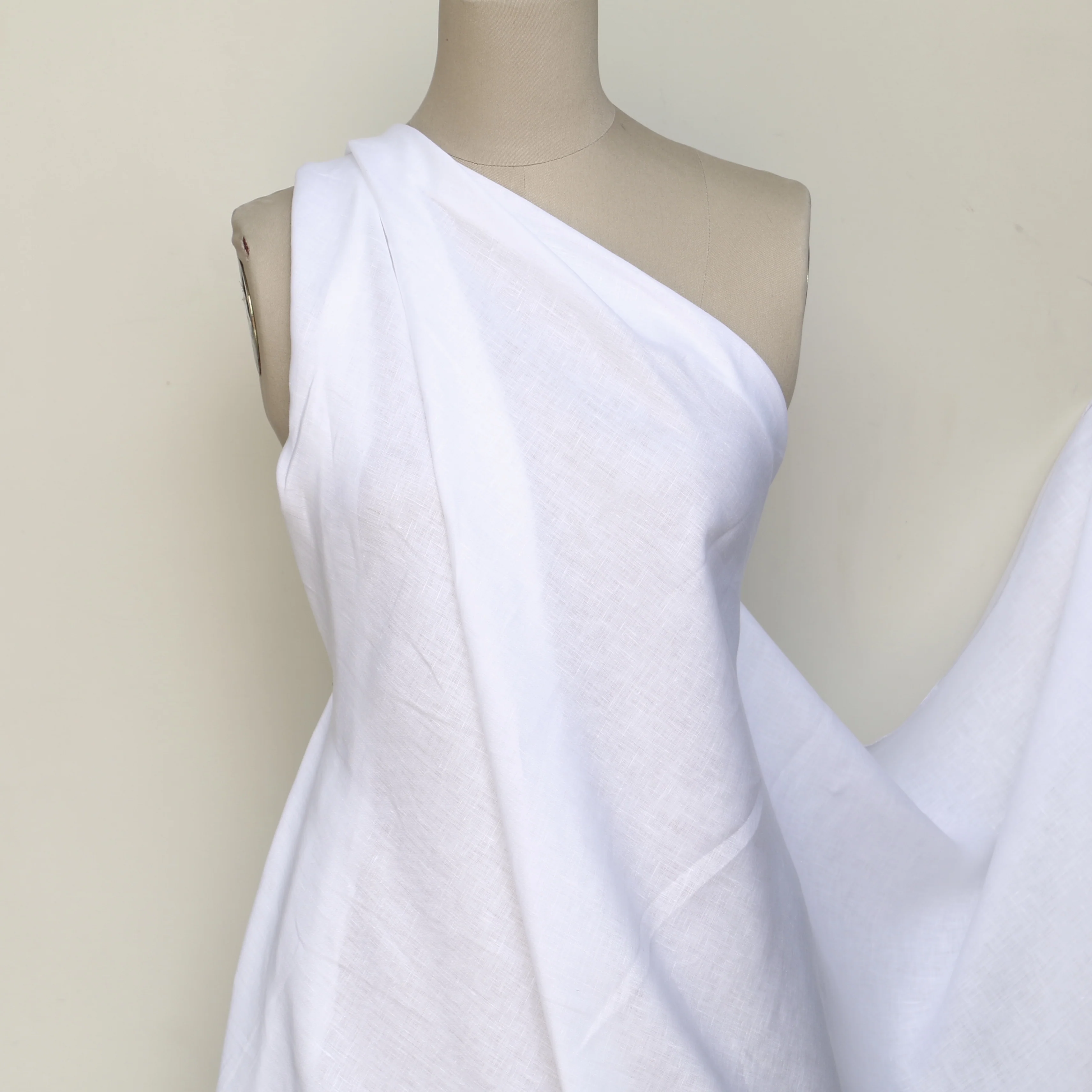 Lino Bianco Hankerchief Linen - Image 3