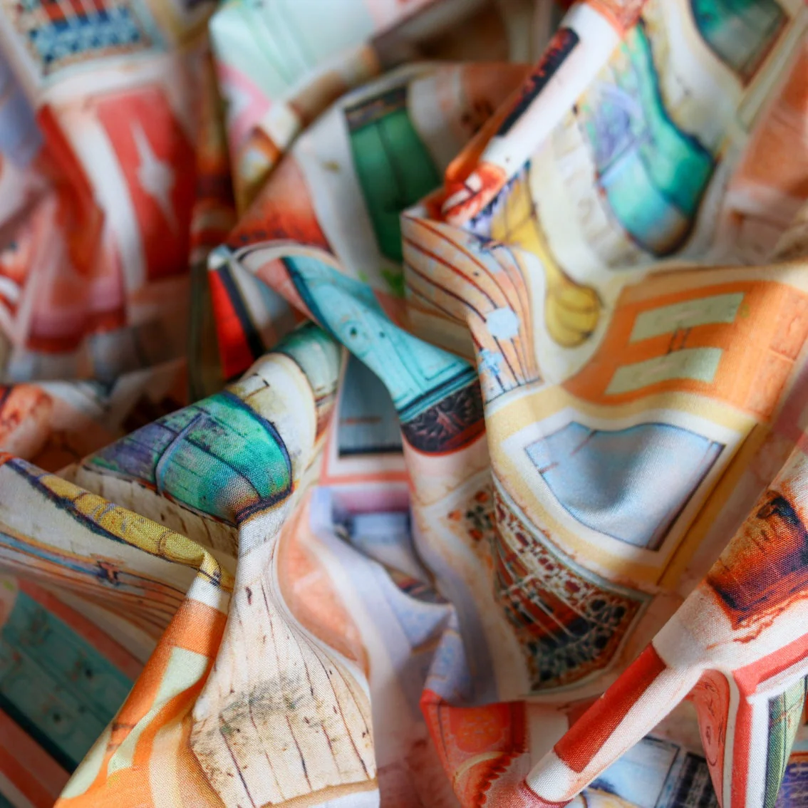 Lisboa Multi Cotton Poplin - Image 2