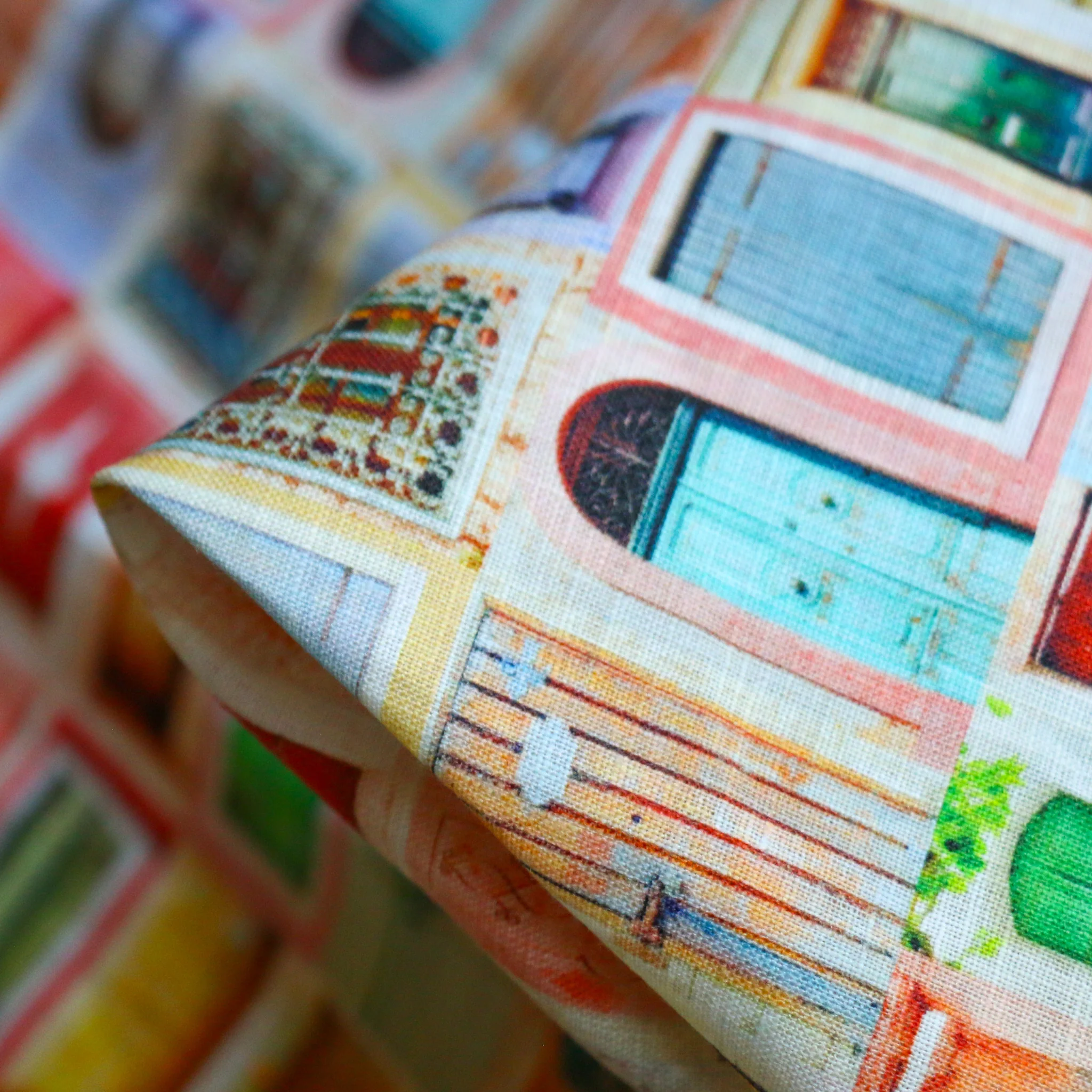 Lisboa Multi Printed Linen - Image 6