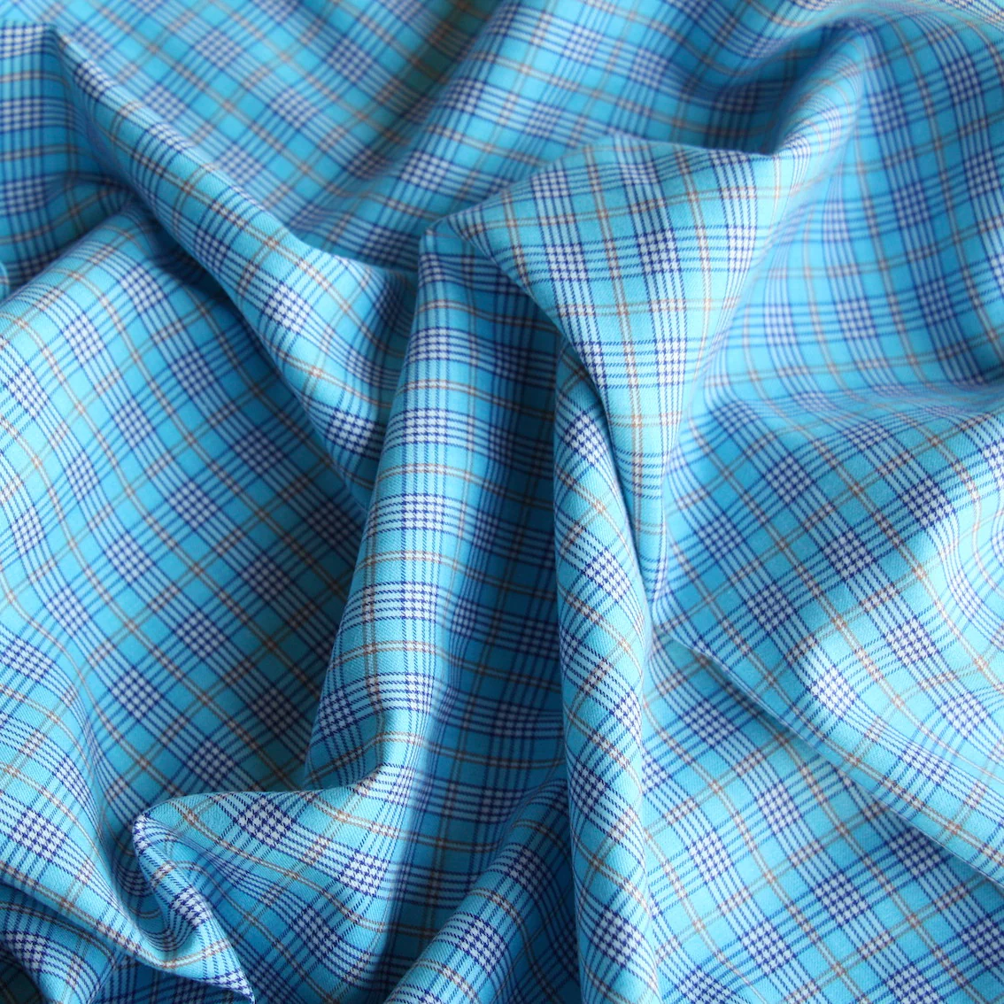 Little Aqua Check - Image 2
