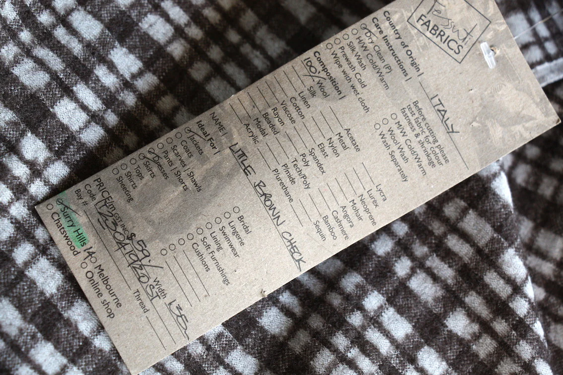 Little Brown Check - Image 4
