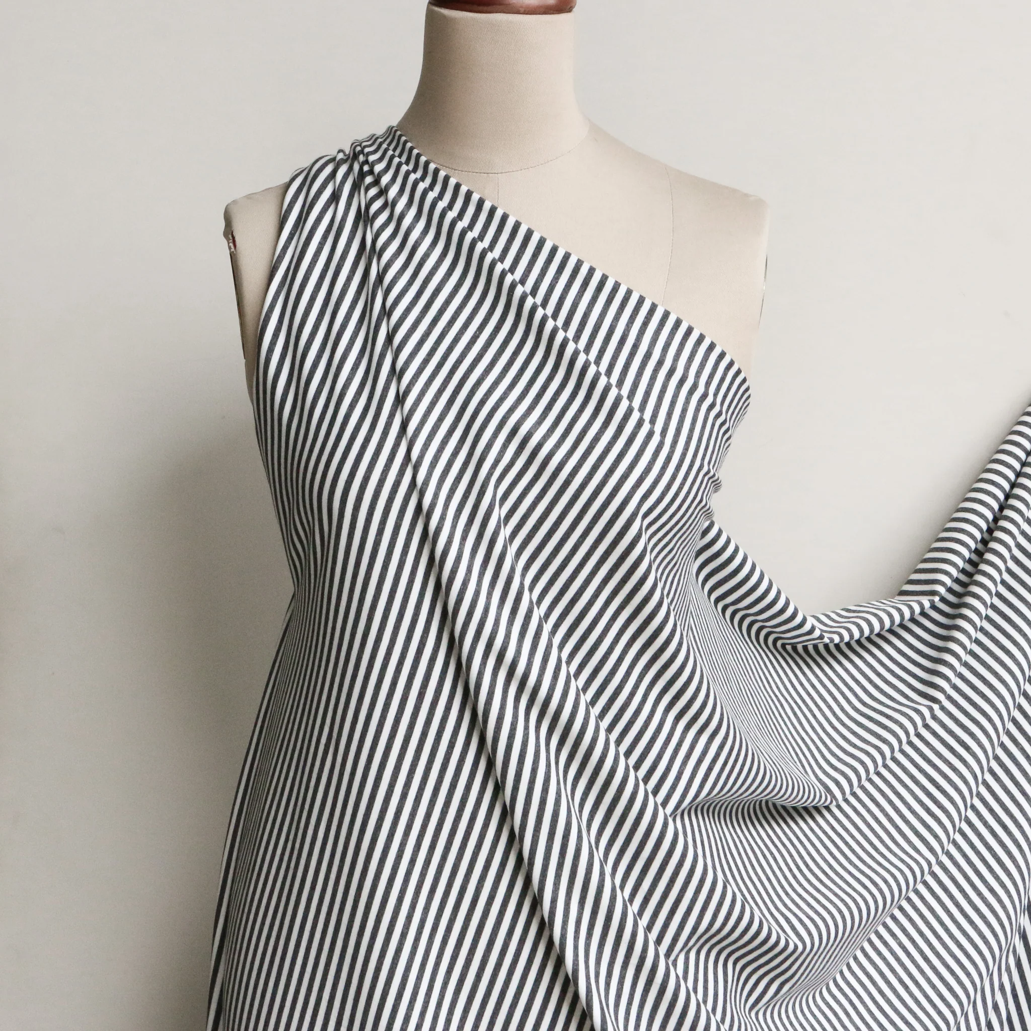 Little Charcoal Marl White Jersey - Image 5