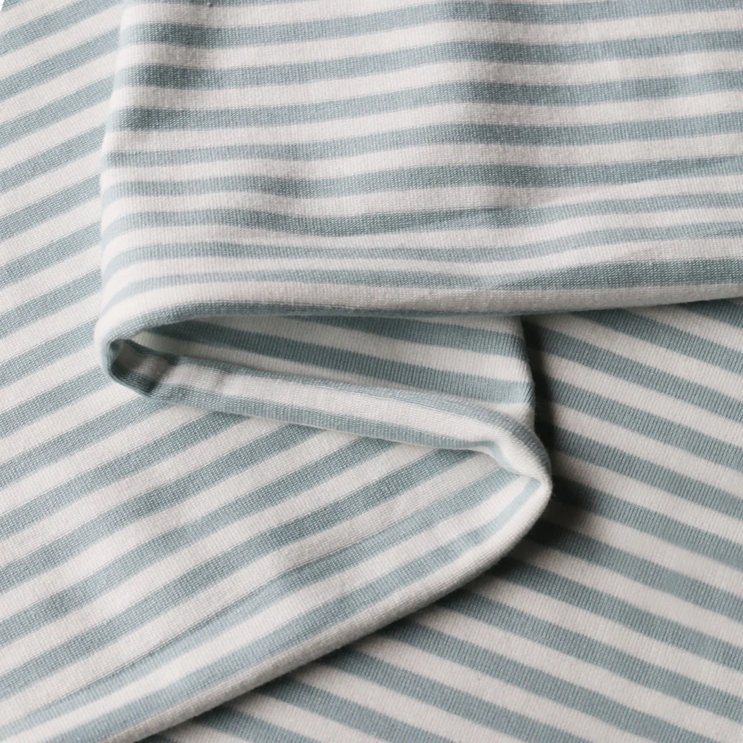 Little Duck Egg/White Jersey - Image 6