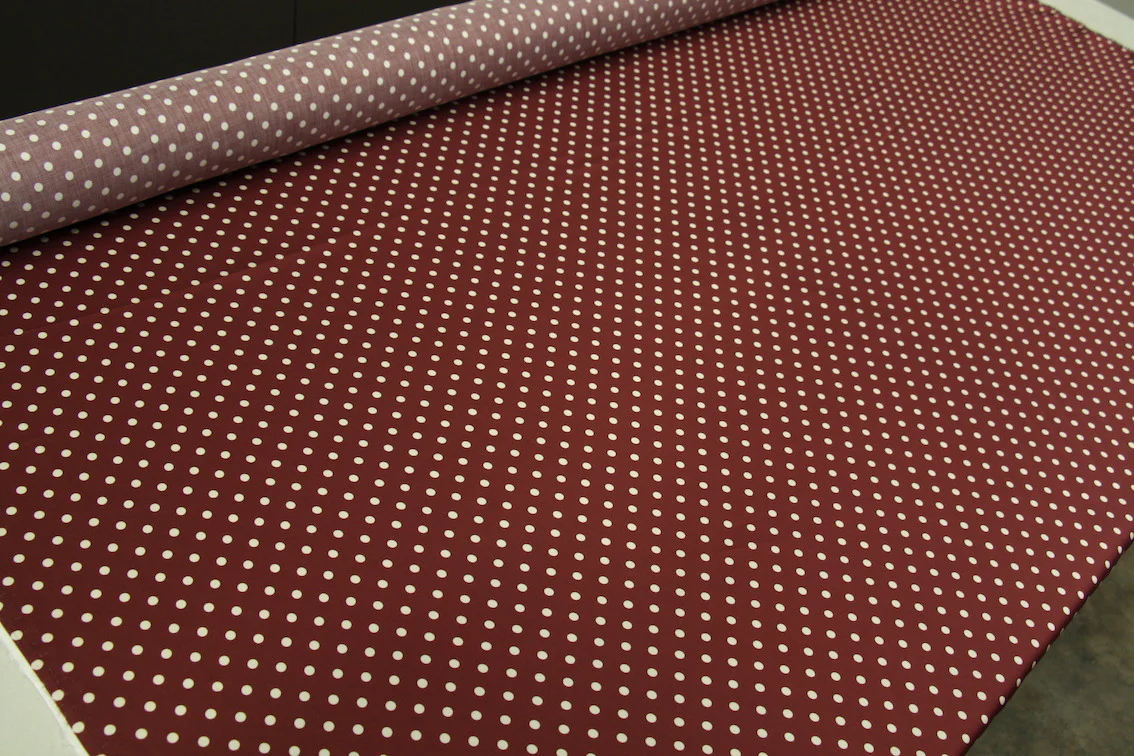 Little Spots Burgundy - Image 2