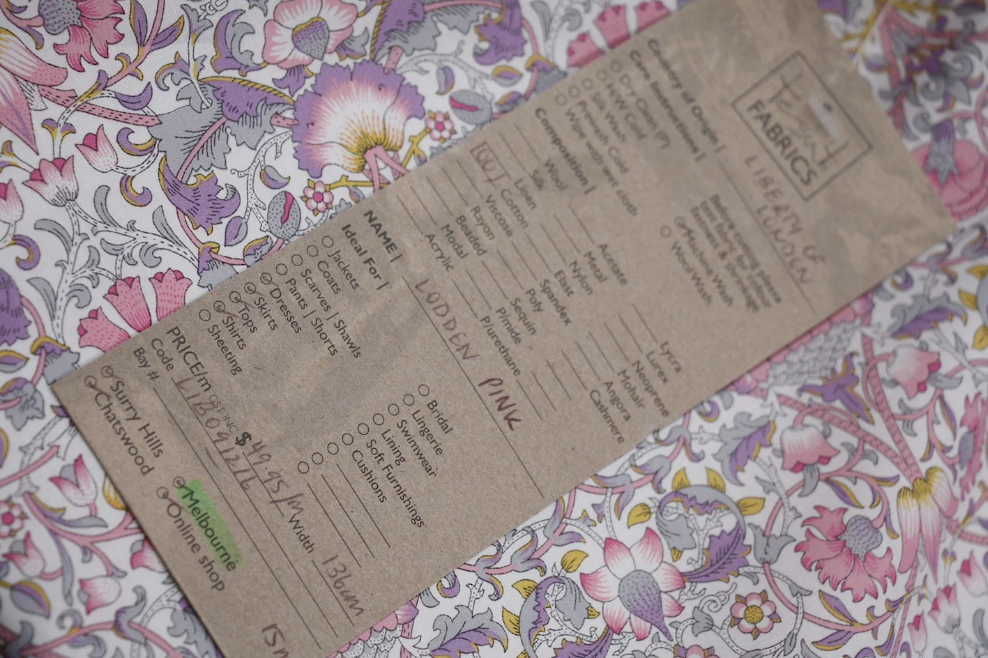Lodden Pink - Liberty of London - Image 3