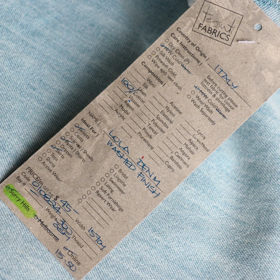 Lola Denim Washed Finish - Image 3