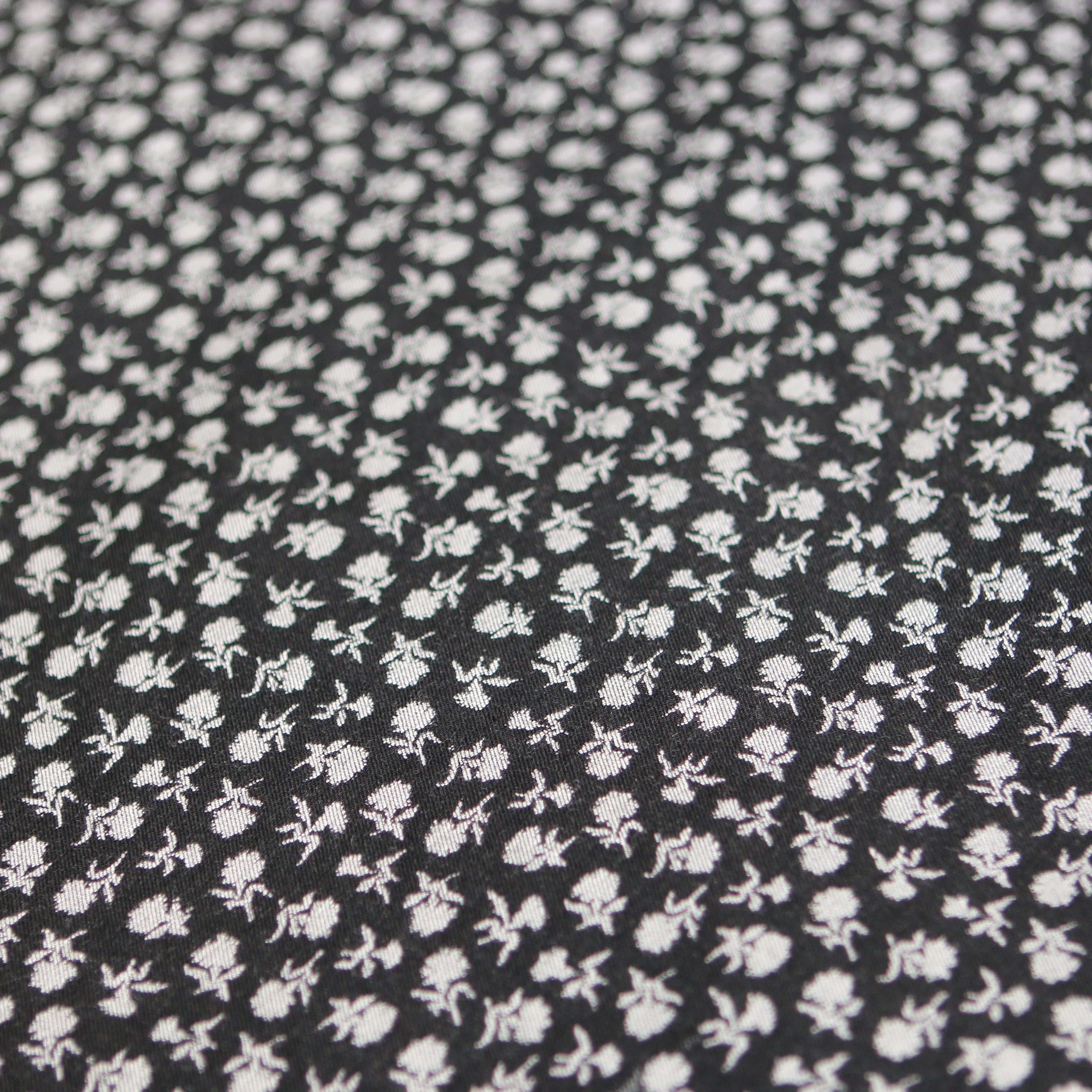Lolita Denim - Black Jacquard (Fused) - Image 4