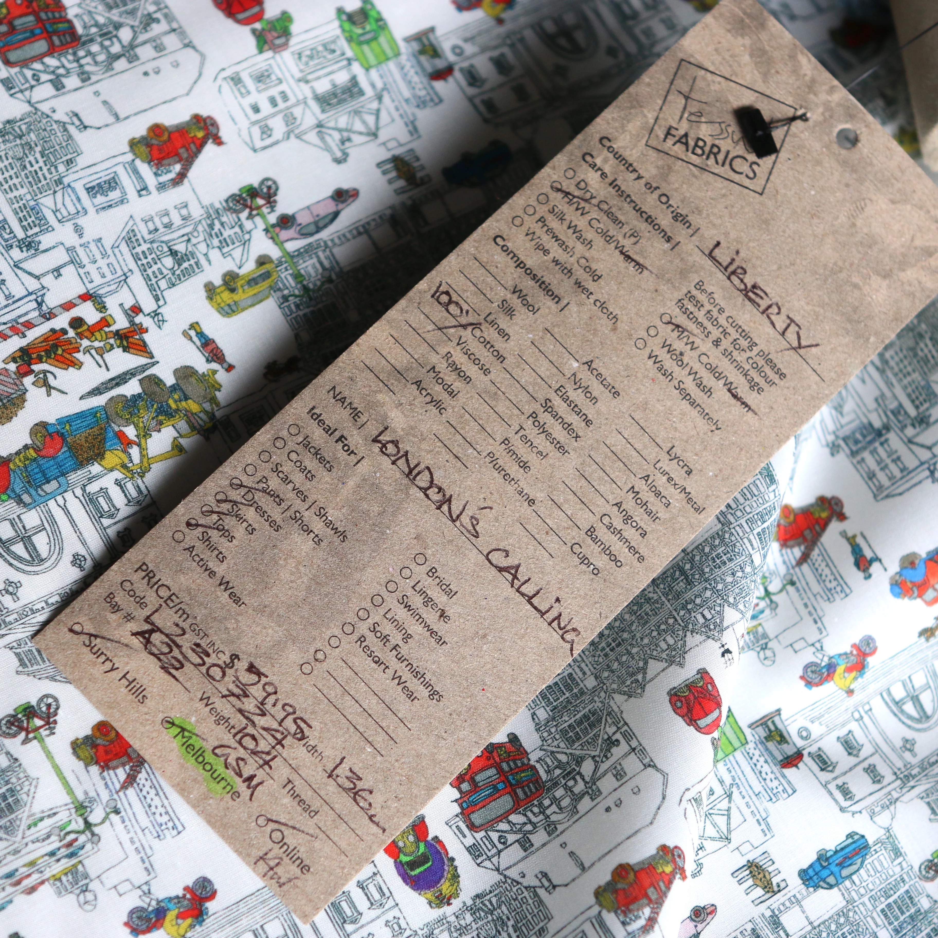 London's Calling - Liberty (Organic) Tana Lawn™ - Image 4