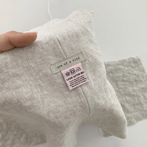 "LOOK AFTER ME" - woven sewing labels 8 Pack - Image 4