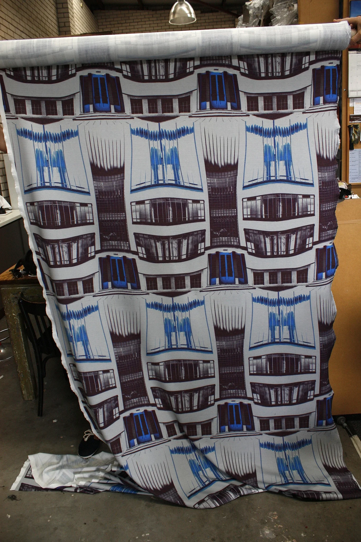 Looking For Blue Doors - Ponti Knit - Image 5