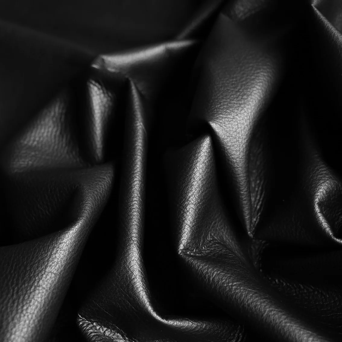 Looks Like Leather Black Faux Leather - Image 2