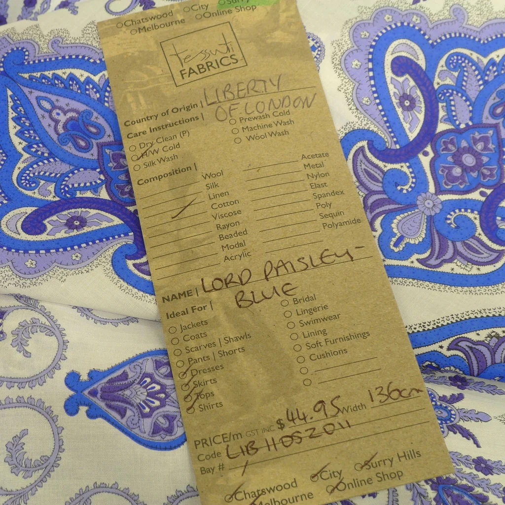 Lord Paisley Blue - Image 5