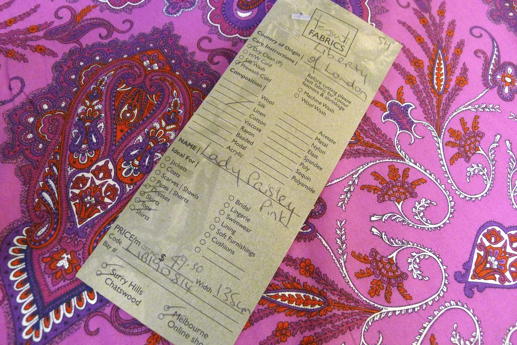 Lord Paisley Pink - Image 5
