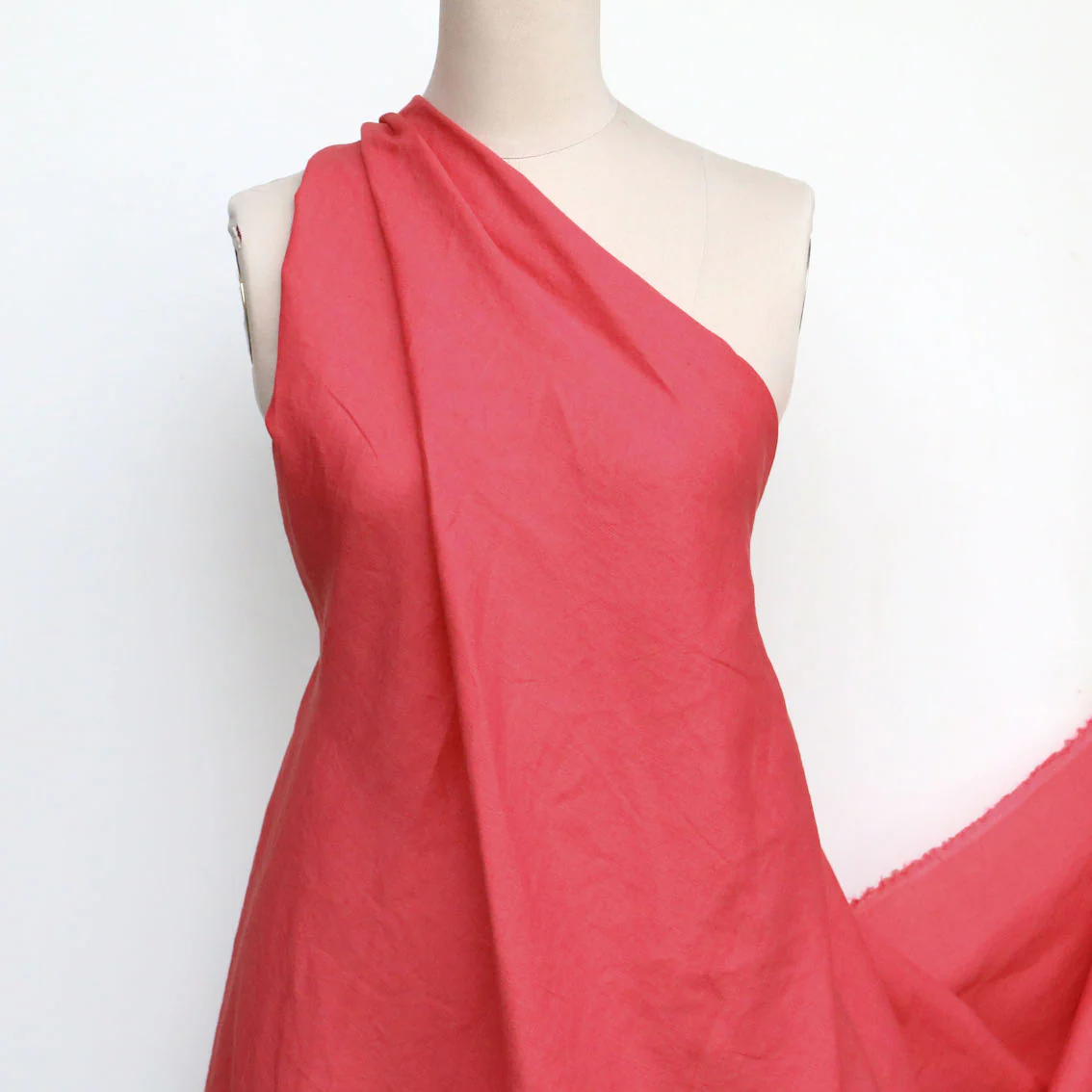 Loren Coral Linen - Image 3