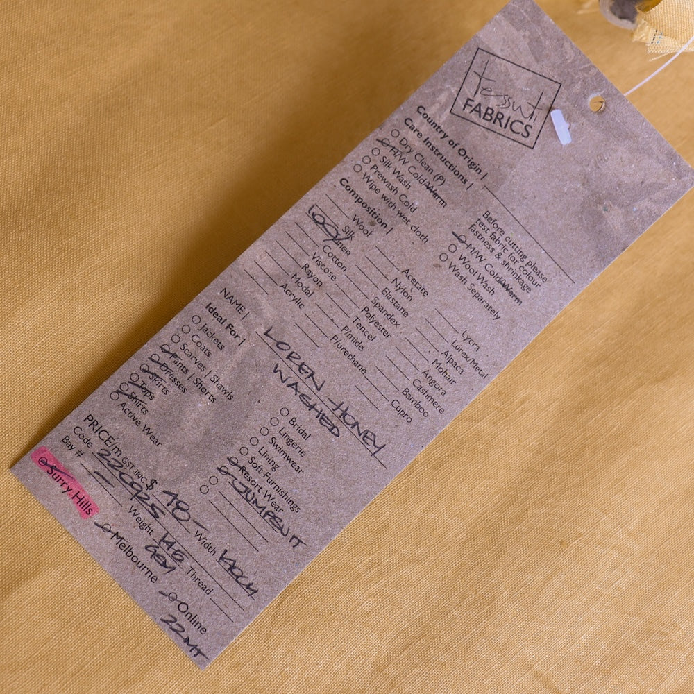 Loren Honey Linen - Image 3