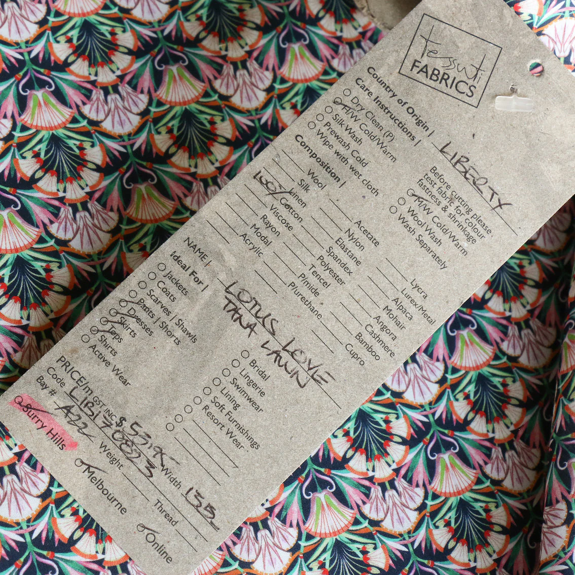 Lotus Love - Liberty Tana Lawn⢠- Image 4