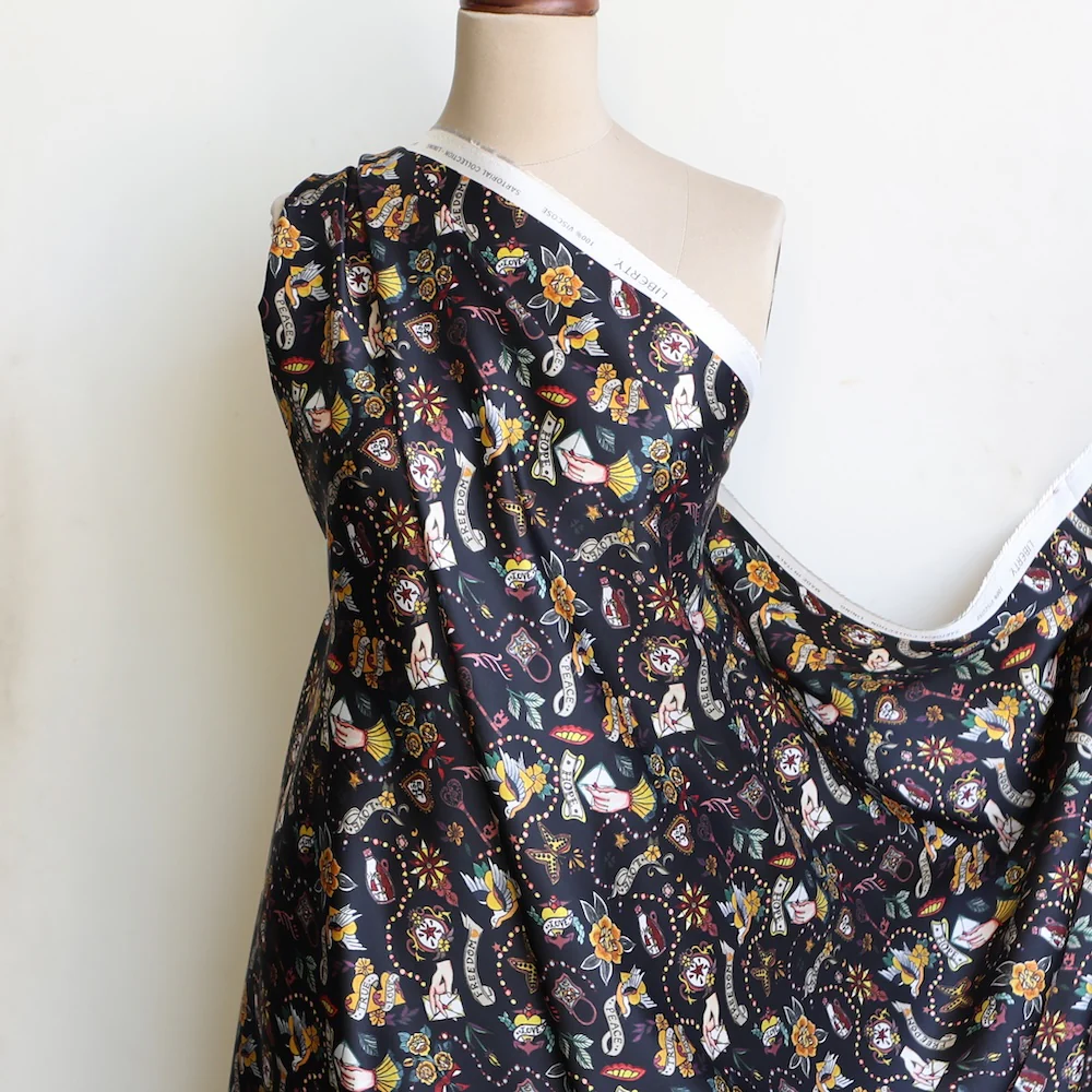 Love Letters - Liberty Fabrics - Piper Lining - Image 5